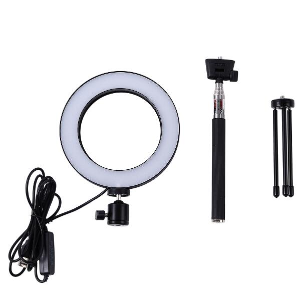 Compact LED Camera Light Ring